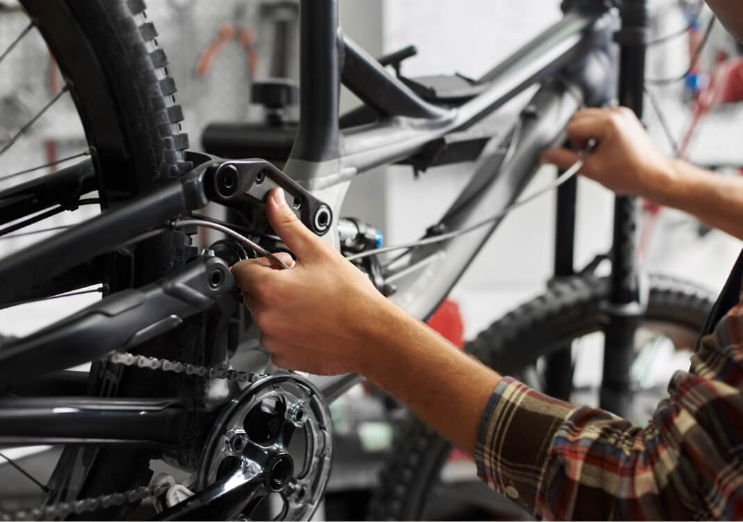 幅広い自転車の修理に対応