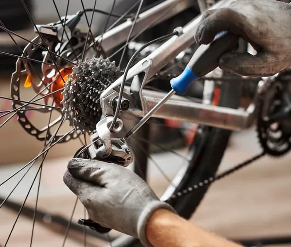 自転車修理